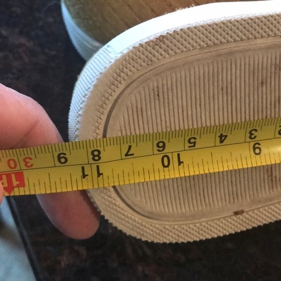 Sam Edelman Suede Woven Slip on Loafers Gold Sz 8. MS1355C - Picture 6 of 8